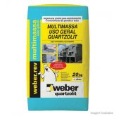 Multimassa para Uso Geral 20Kg Weber Quartzolit