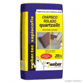 Chapisco Rolado 20Kg Weber Quartzolit