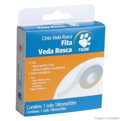 Fita Veda Rosca 18mm x 50m